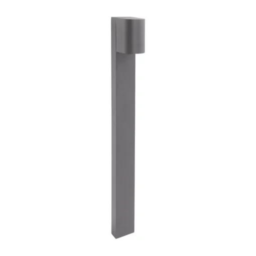 LEDS-C4 Eko Standaard tuinpadverlichting, grijs, hoogte 80 cm, aluminium
