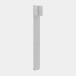 LEDS-C4 Eko Standaard tuinpadverlichting, wit, hoogte 80 cm, aluminium