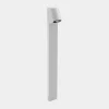 LEDS-C4 Eko Tuinpadverlichting, wit, hoogte 80 cm, aluminium