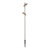 LEDS-C4 LED prikspot Juncus 2, 2.700 K, bruin