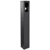 LEDS-C4 Tuinpadverlichting, IP66, antraciet, 100 cm