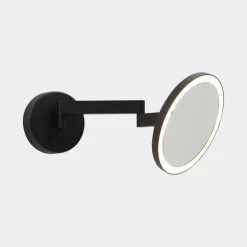 LEDS-C4 Vanity wandspiegel met LED, 3000K, zwart