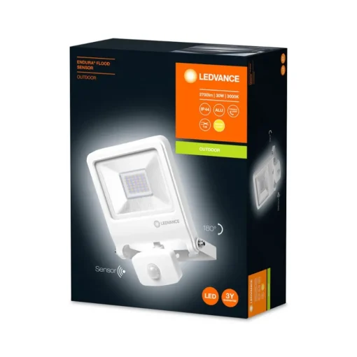 LEDVANCE Endura Flood Sensor buitenspot 3.000K 30 W