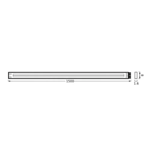 LEDVANCE Flex COB LED Strip IP20 3.000K, 1,5m