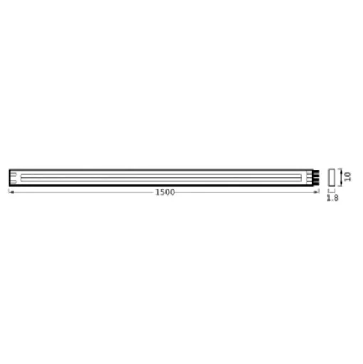 LEDVANCE Flex COB LED Strip IP20 2.700-6.500K 1,5m