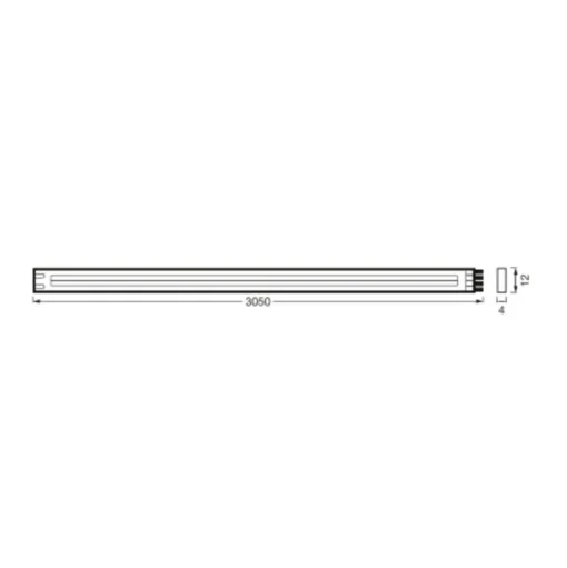 LEDVANCE Flex COB LED Strip IP44 3.000K, 3m
