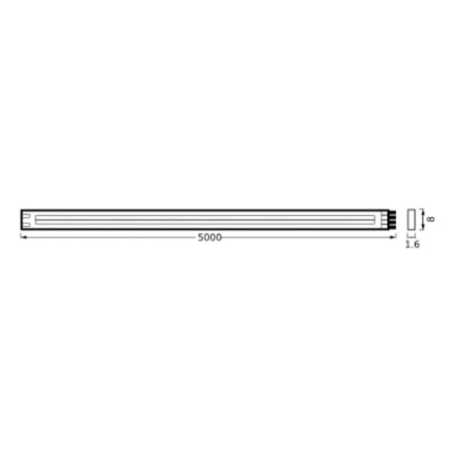 LEDVANCE Flex COB LED Strip IP20 3.000K, 5m
