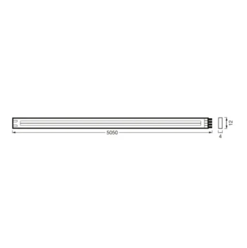 LEDVANCE Flex COB LED Strip IP44 3.000K, 5,05m