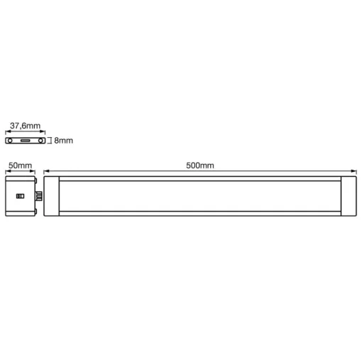 LEDVANCE LED meubelverlichting Cabinet Slim 50cm