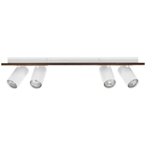 LEDVANCE LED plafondspot Mercury GU10, 4-lamps, hout/wit