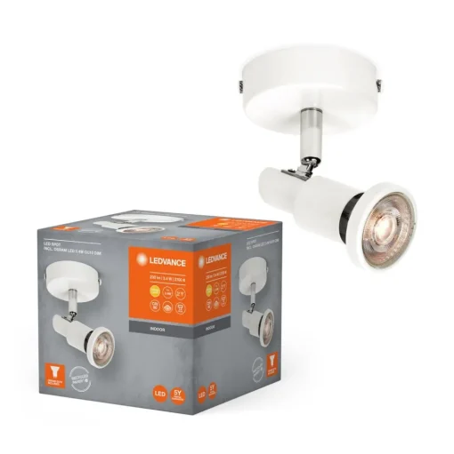 LEDVANCE LED plafondspot GU10, 1-lamp, wit