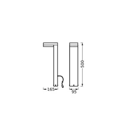 LEDVANCE LED tuinpadverlichting Endura Hybrid Venus, donkergrijs