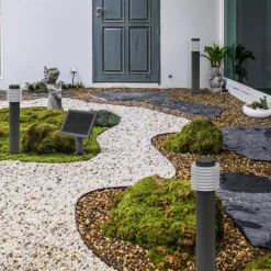 LEDVANCE LED tuinpadverlichting Endura Hybrid Rondo, donkergrijs