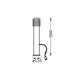 LEDVANCE LED tuinpadverlichting Endura Hybrid Rondo, donkergrijs