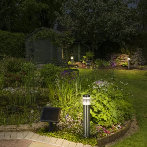 LEDVANCE LED tuinpadverlichting Endura Hybrid Hagen, roestvrij staal