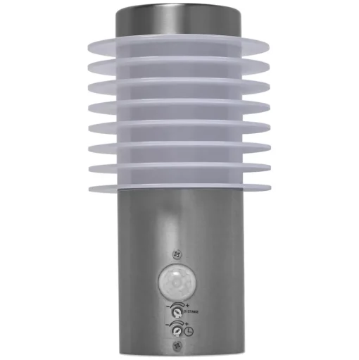 LEDVANCE LED wandlamp Endura Style Rondo, roestvrij staal, sensor