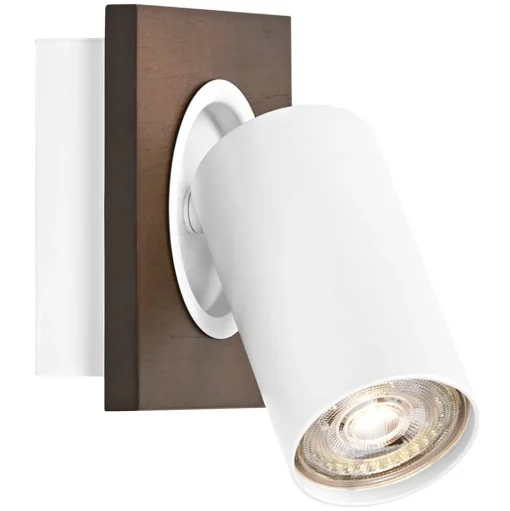 LEDVANCE LED wandspot Mercury GU10, hout/wit