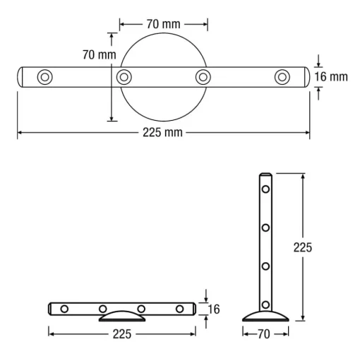 LEDVANCE LEDstixx lampenstaaf voor wand of tafel
