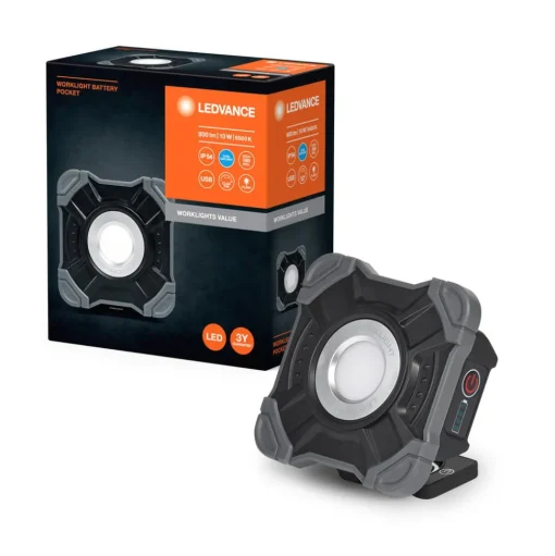 Ledvance LED-Worklight Value Battery 10W met accu