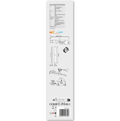 LEDVANCE Linear Swivel meubelverl 830 accu sensor