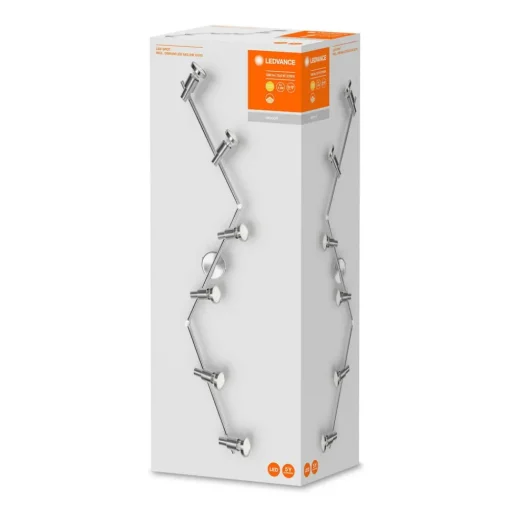 LEDVANCE Niclas LED spot, nikkel, 6-lamps
