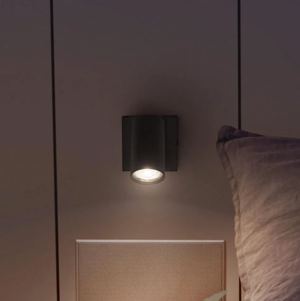 LEDVANCE Octagon LED spot, dimbaar, 1-lamp, zwart