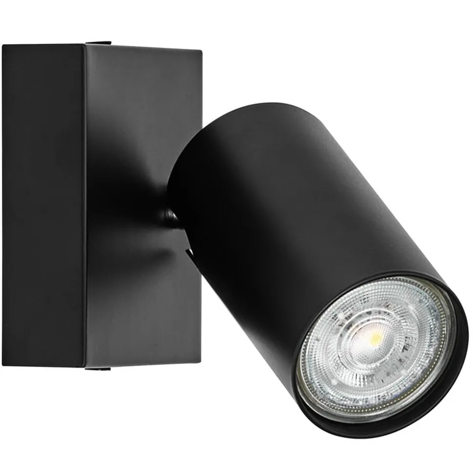 LEDVANCE Octagon LED spot, dimbaar, 1-lamp, zwart
