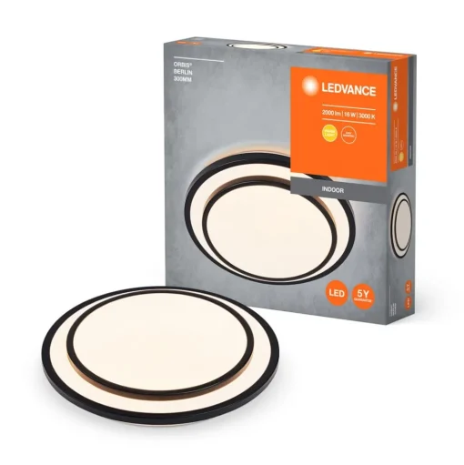 Ledvance Orbis Berlin LED plafondlamp zwart 30cm