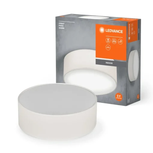 Ledvance Orbis Paris plafondlamp Ø 30cm beige