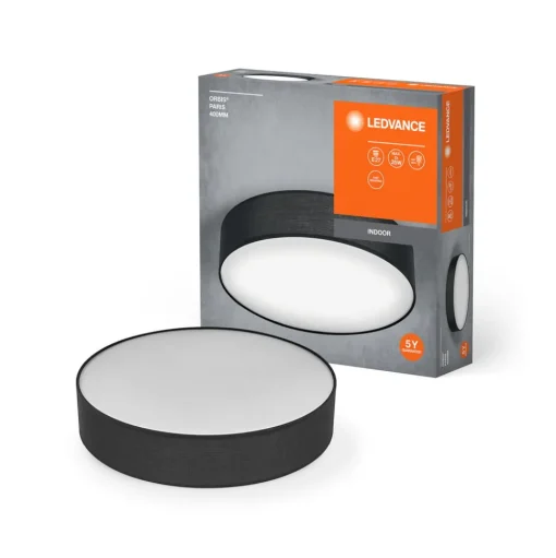 Ledvance Orbis Paris plafondlamp Ø 40cm zwart