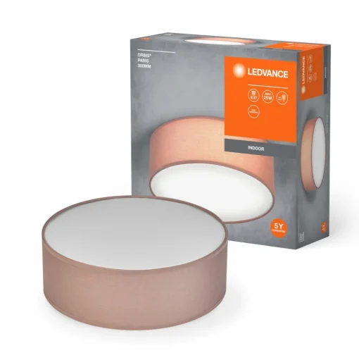 Ledvance Orbis Paris plafondlamp Ø 30cm bruin
