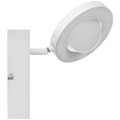 LEDVANCE Saturnus CCT LED wandspot, schakelaar, wit