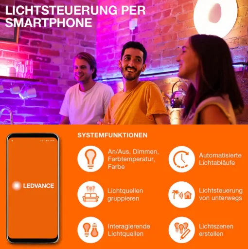 LEDVANCE SMART+ WiFi Circle Control lichtcamera