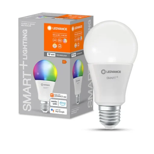 LEDVANCE SMART+ WiFi E27 A100 14W Classic RGBW