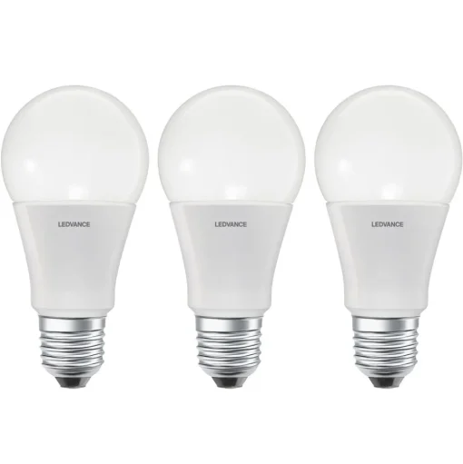 LEDVANCE SMART+ WiFi E27 9W Classic 2700 K per 3