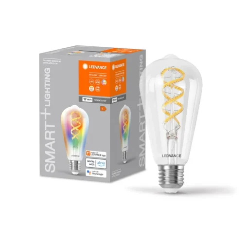 LEDVANCE SMART+ WiFi E27 4,8W Edison RGB CCT