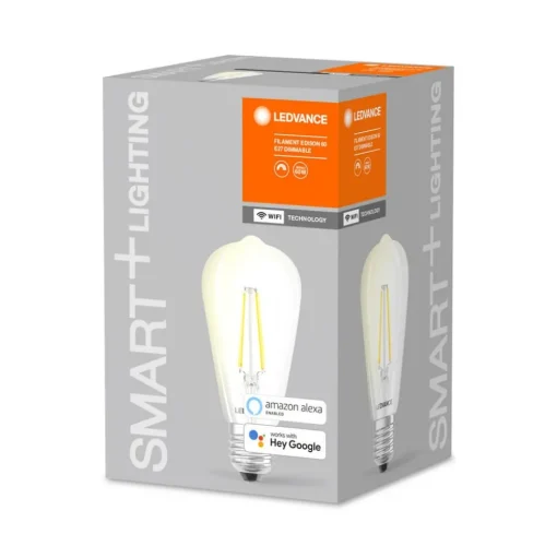 LEDVANCE SMART+ WiFi filament E27 5,5W 827 Edison