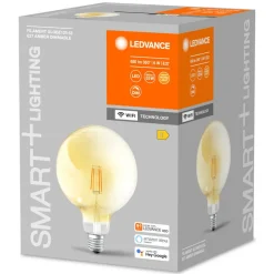 LEDVANCE SMART+ WiFi filament Globe E27 6W 2.400 K