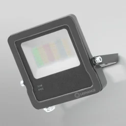 LEDVANCE SMART+ WiFi Floodlight, RGBW, grijs, 30W