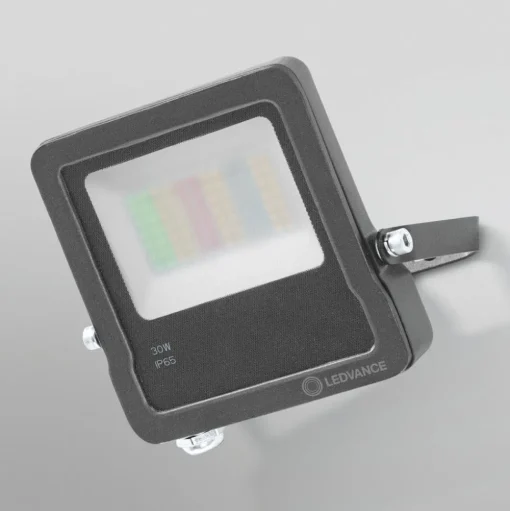 LEDVANCE SMART+ WiFi Floodlight, RGBW, grijs, 30W