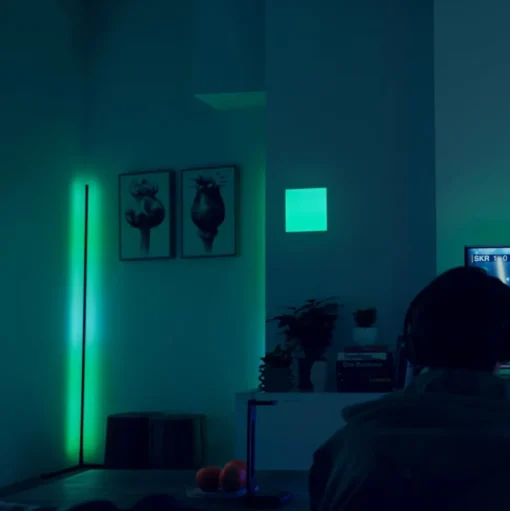 LEDVANCE SMART+ WiFi Floor Corner vloerlamp, wit, 140 cm