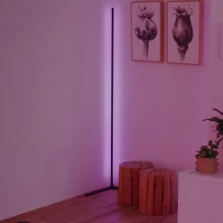 LEDVANCE SMART+ WiFi Floor Corner vloerlamp zwart 200 cm