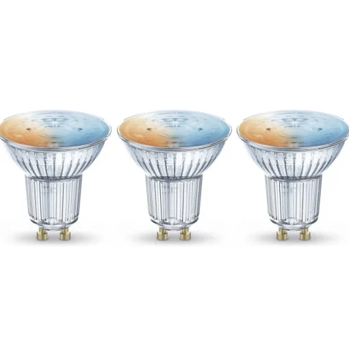 LEDVANCE SMART+ WiFi GU10 reflector 4,9W CCT per 3