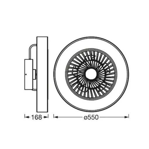 LEDVANCE SMART+ WiFi LED ventilator Cylinder