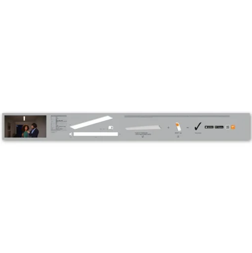 LEDVANCE SMART+ WiFi Planon LED paneel RGBW 120x10