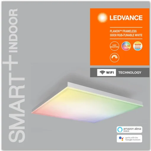 LEDVANCE SMART+ WiFi Planon LED paneel RGBW 30x30