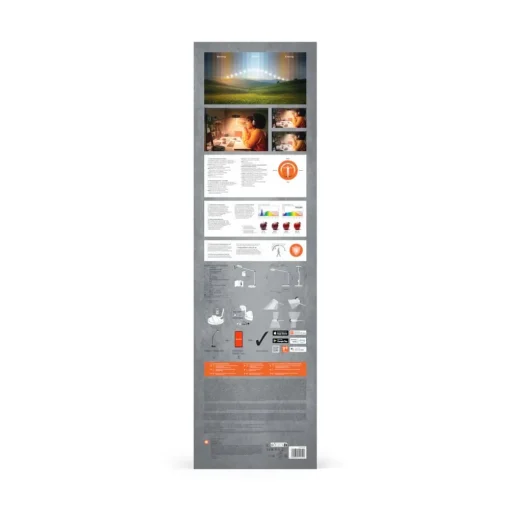 LEDVANCE SUN@Home Panan Desk Disc, tafel, zwart