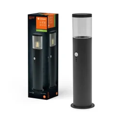 LEDVANCE Tuinpadverlichting Classic Ebro, donkergrijs, sensor