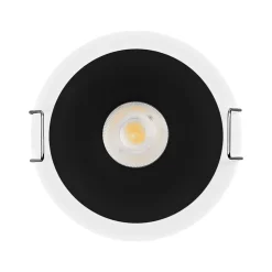 LEDVANCE Twist inbouwspot Ø7cm 840 wit/zwart