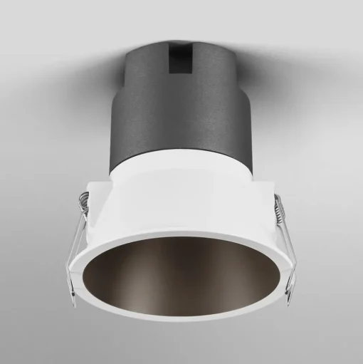 LEDVANCE Twist inbouwspot Ø9,3cm 830 wit/zwart